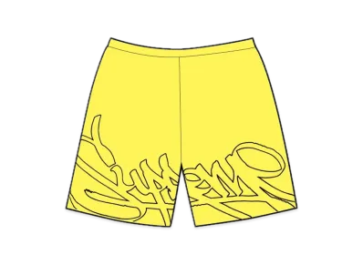 Supreme Tag Water Short "Yellow"