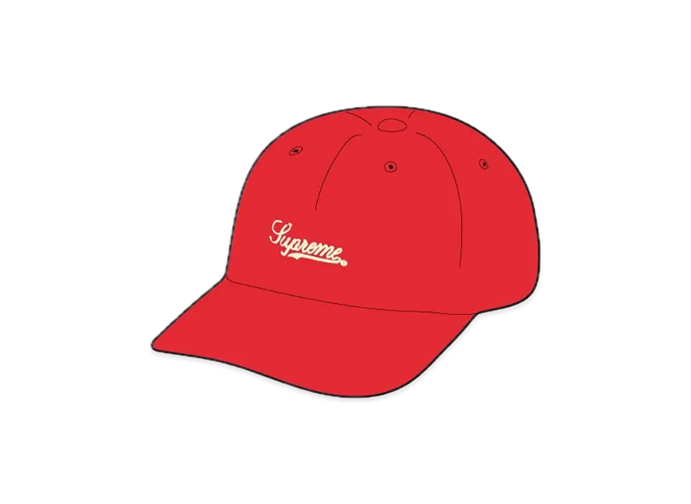 Supreme Lightweight Moleskin 6-Panel "Red"