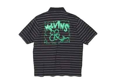 Supreme x Melvins Stripe S/S Polo "Black"