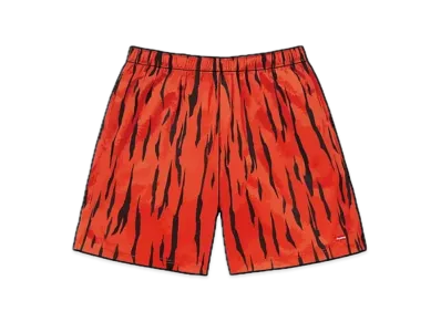 Supreme Small Box Baggy Mesh Short "Tiger" (24SS)