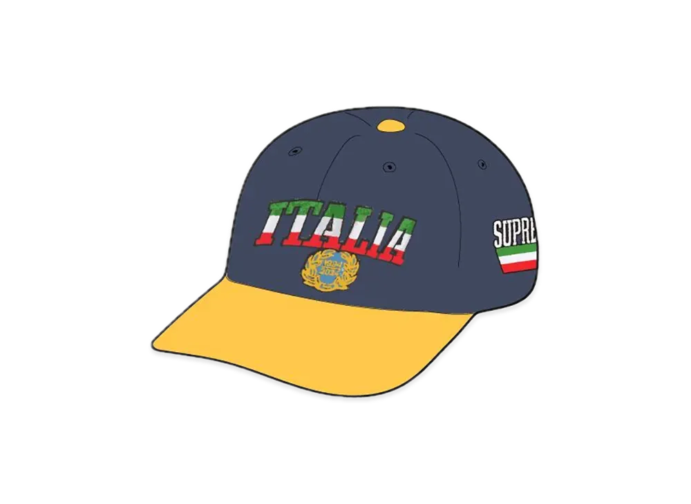 Supreme Italia 6-Panel "Navy"