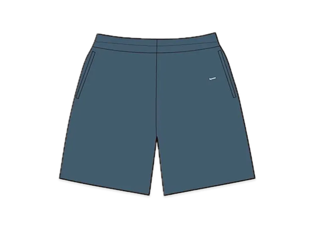 Supreme Overdyed Small Box Sweatshort "Dark Slate"