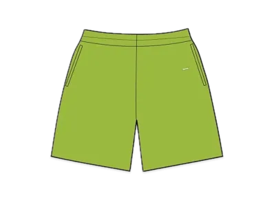 Supreme Overdyed Small Box Sweatshort "Lime"
