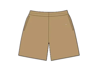 Supreme Overdyed Small Box Sweatshort "Sand"
