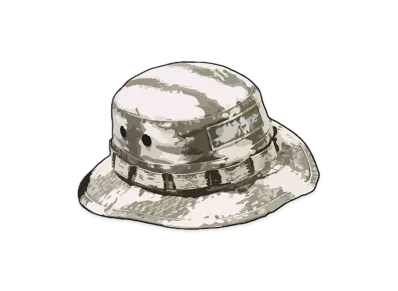 Supreme Bleached Chino Boonie "Olive"