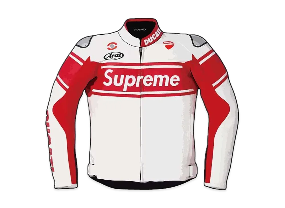 Supreme x Ducati x Dainese Racing Jacket "Red"