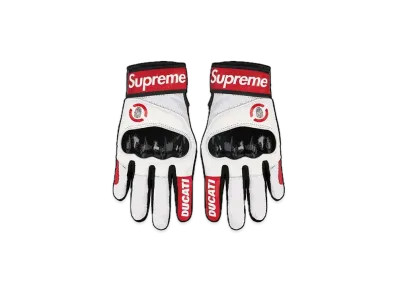 Supreme x Ducati x Spidi C1 Leather Gloves "Red"