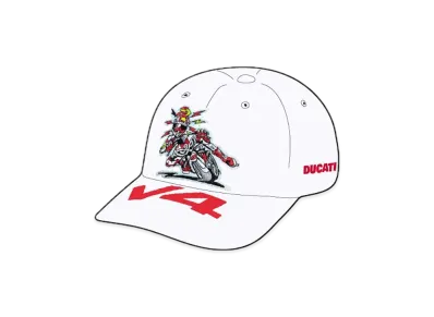 Supreme x Ducati 6-Panel "Grey"