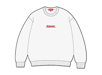Supreme Old English Sweater "Ivory"