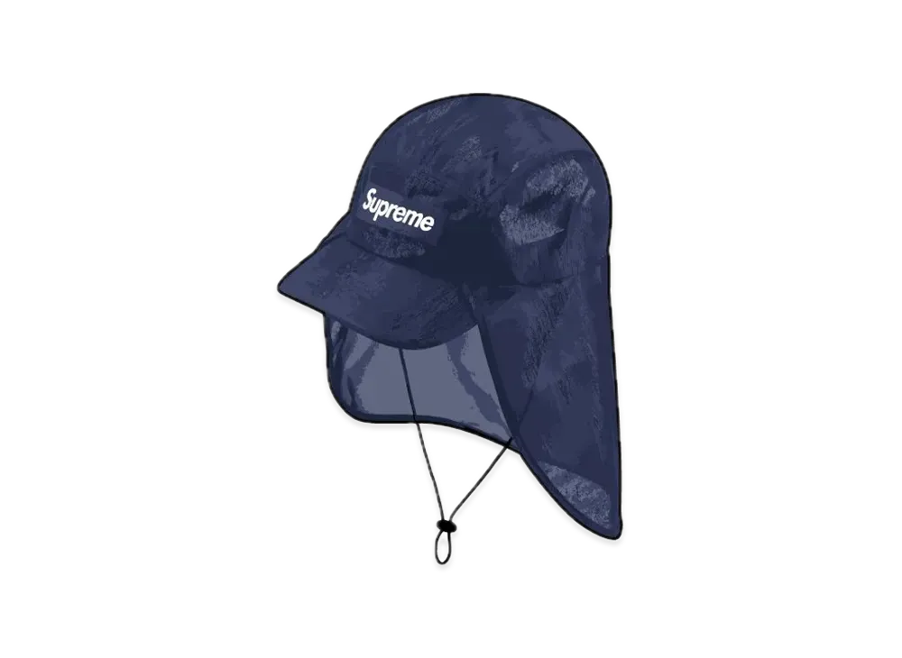 ★新品★Supreme Mesh Sunshield Camp Cap Navy Buy Supreme Mesh Sunshield Camp Cap 'Navy' - SS24H58 NAVY | GOAT