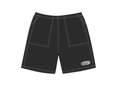 Supreme Nylon Painter Short "Black" (24SS)