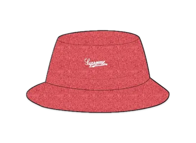 Supreme Coated Denim Crusher "Red"