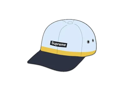 Supreme Crown Band Nylon 6-Panel "Light Blue"