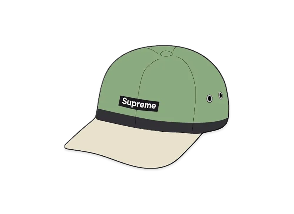 Supreme Crown Band Nylon 6-Panel "Olive"