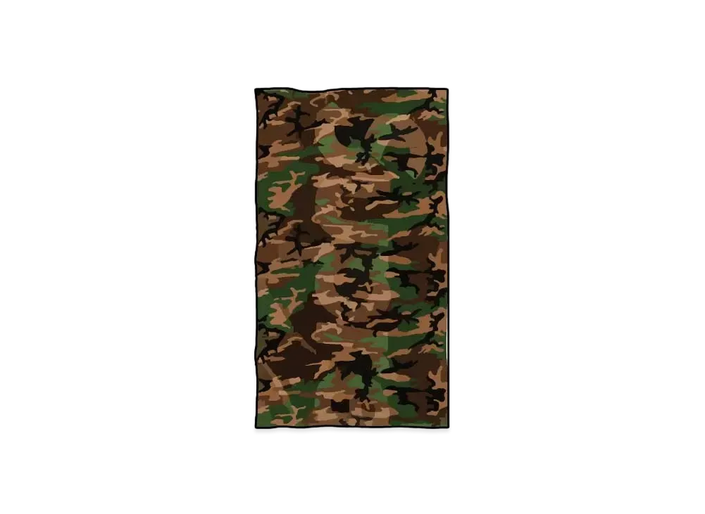 Supreme Tonal Logo Towel "Woodland Camo"