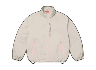 Supreme Contrast Zip Track Jacket "Tan"