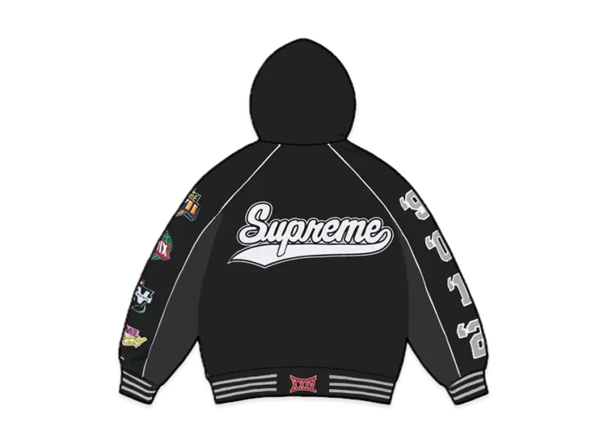 Supreme Playoffs Zip Up Hooded Sweatshirt Supreme Playoffs Zip Up Hooded Sweatshirt