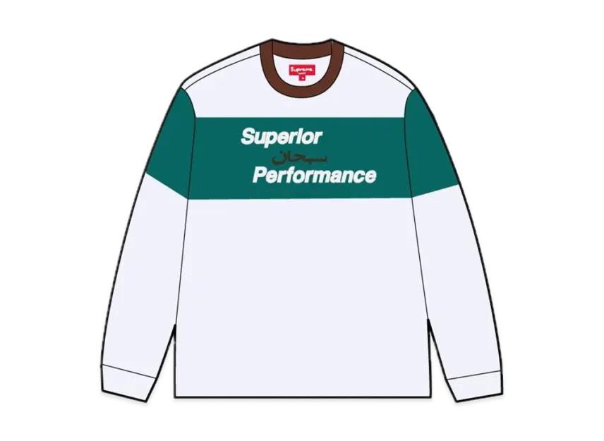 Supreme Arabic Mesh L/S Top Supreme Arabic Mesh L/S Top