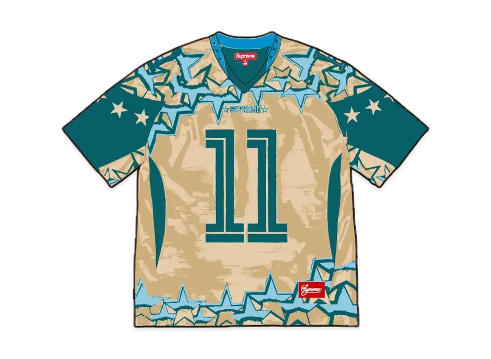 Supreme Stars Football Jersey "Gold"