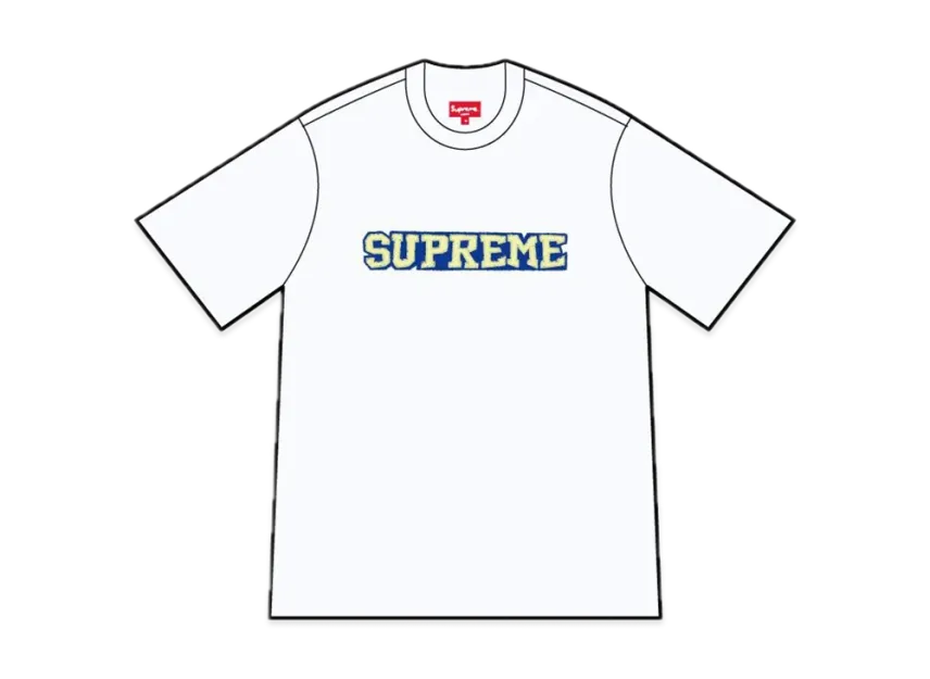 Supreme Satin Applique S/S Top Supreme Satin Applique S/S Top