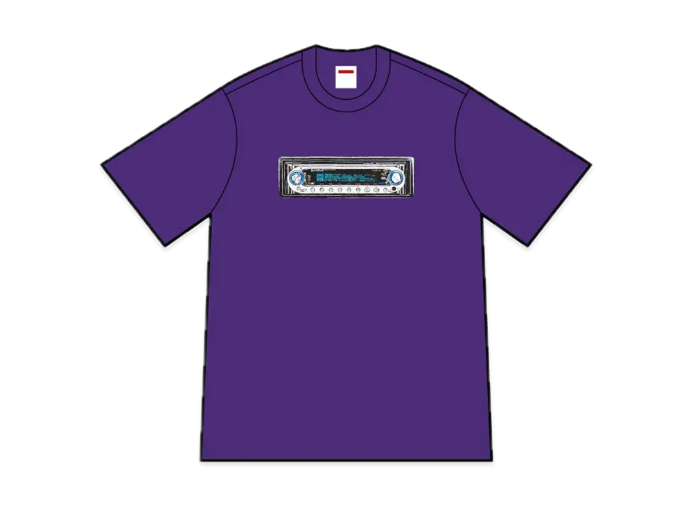 シュプリーム レシーバー Tシャツ "パーブル"