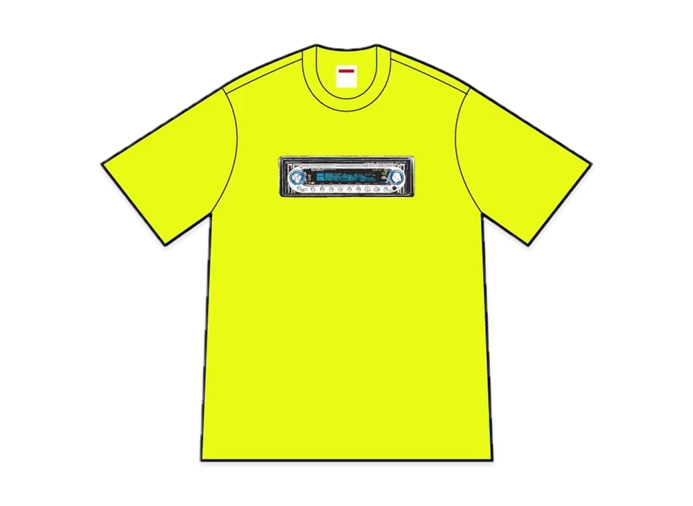 Supreme Receiver Tee "Yellow"