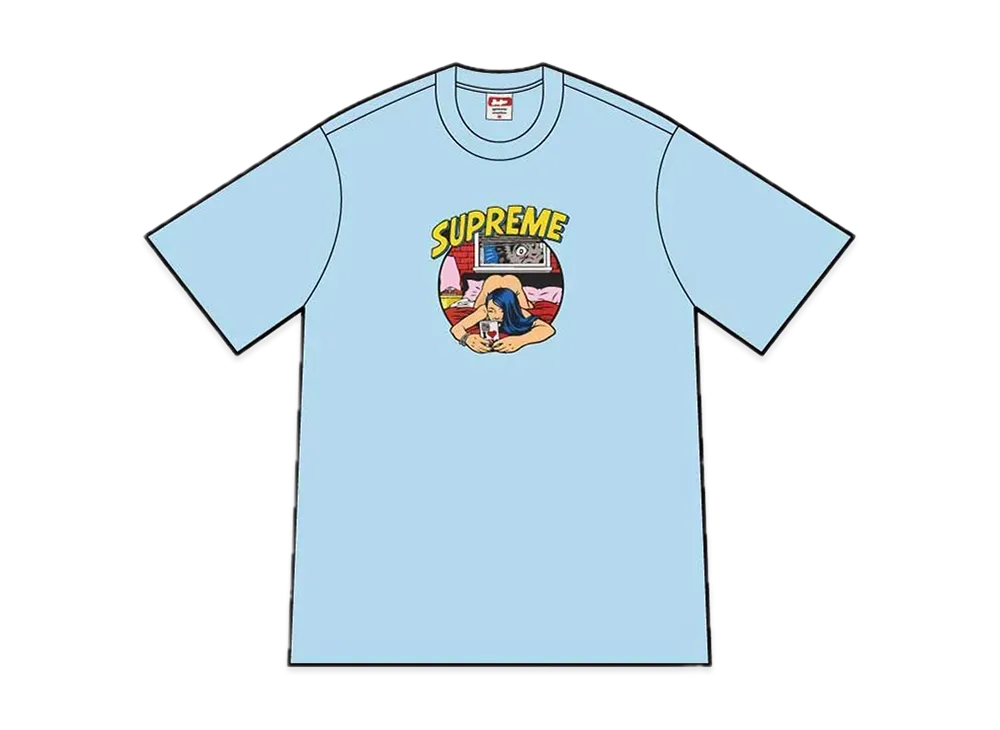 Supreme Bedroom Tee "Powder Blue"