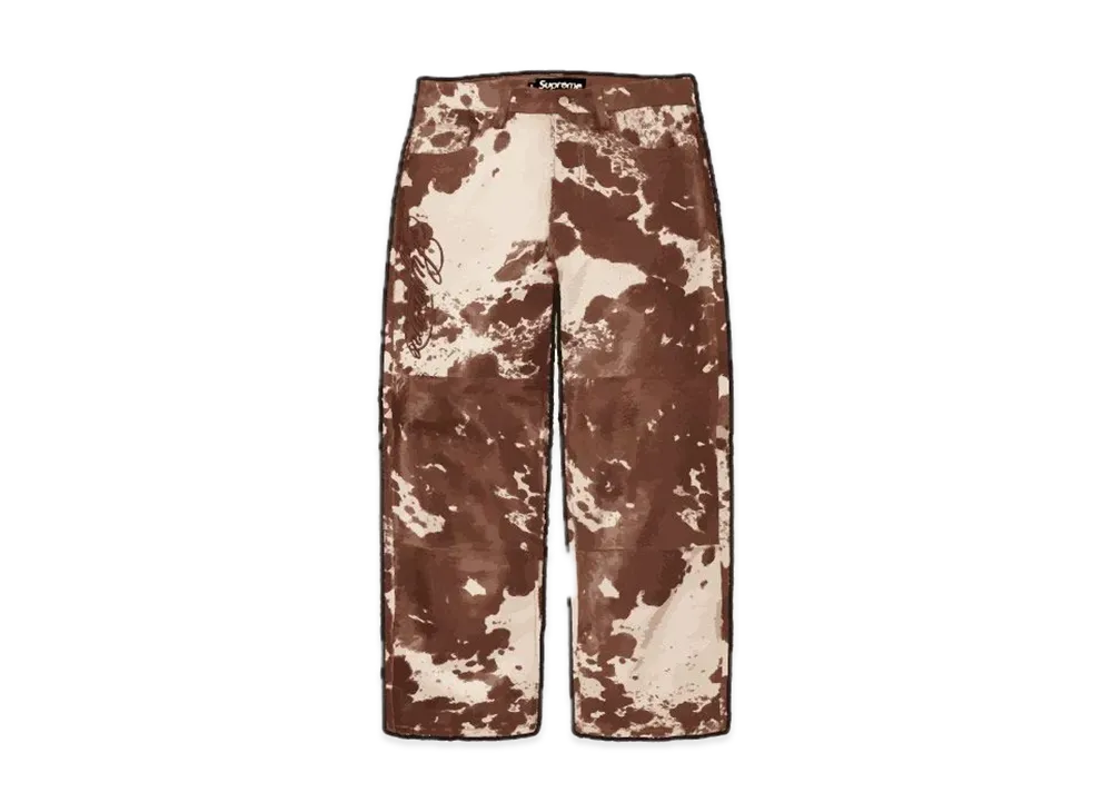 Supreme Ponyhair Loose Fit 5-Pocket Jean "Cow"