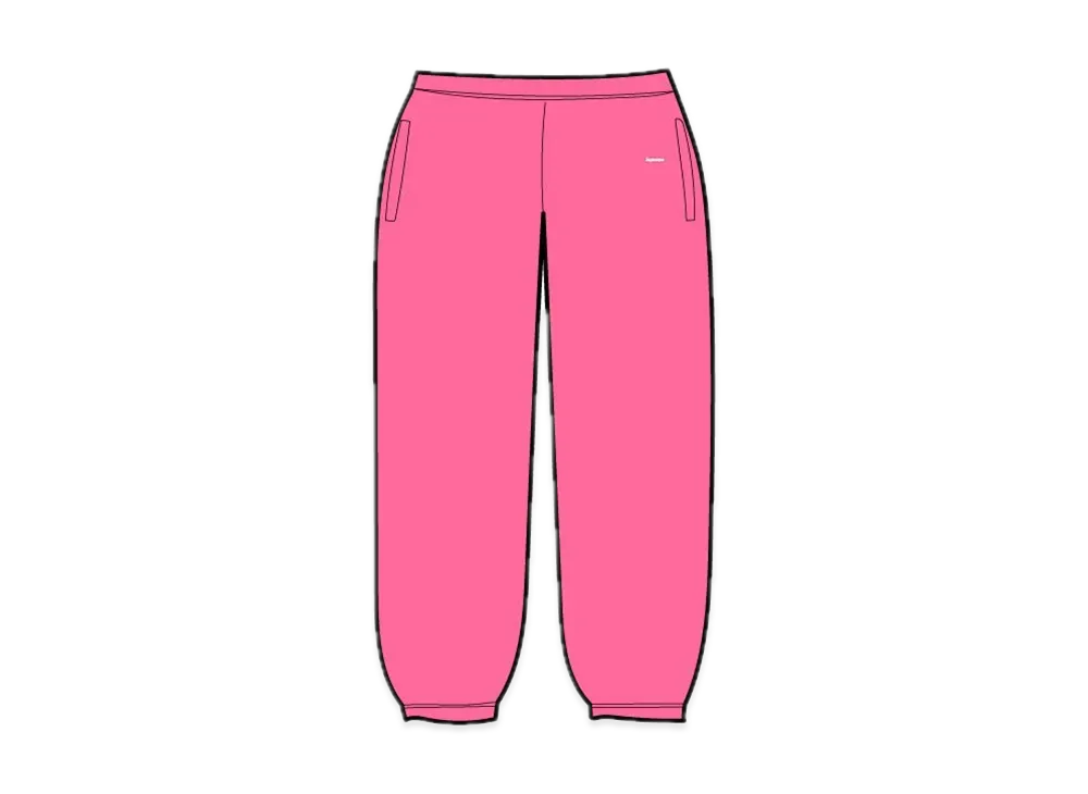 Supreme Small Box Sweatpant "Magenta"