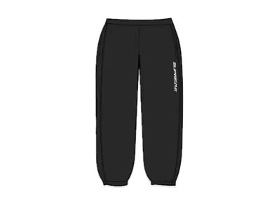 Supreme Contrast Zip Warm Up Pant "Black"