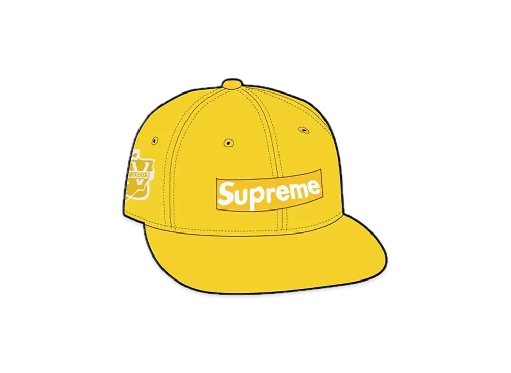 Supreme Championship Box Logo New Era "Yellow"