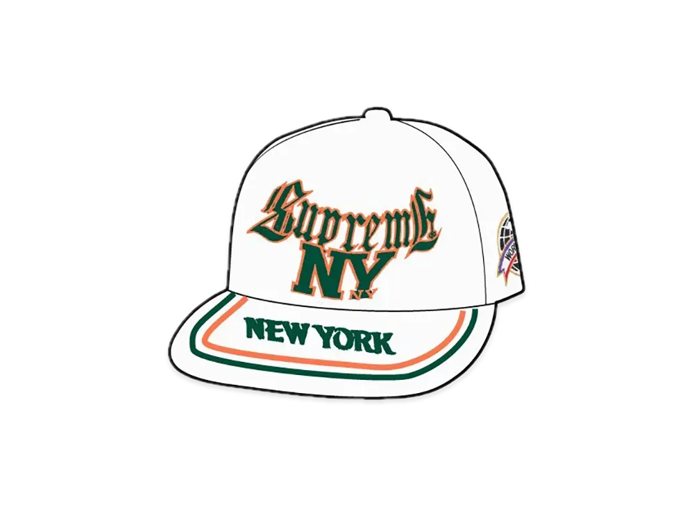 Supreme New York 6-Panel "White"
