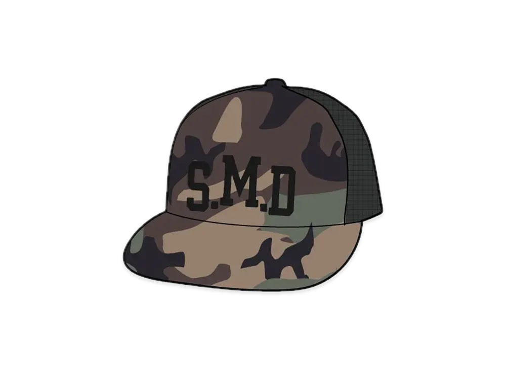 Supreme SMD Mesh Back 5-Panel "Camo"