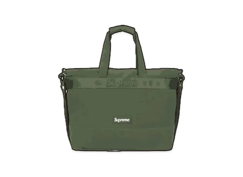 Supreme 25SS Tote Bag "Olive"