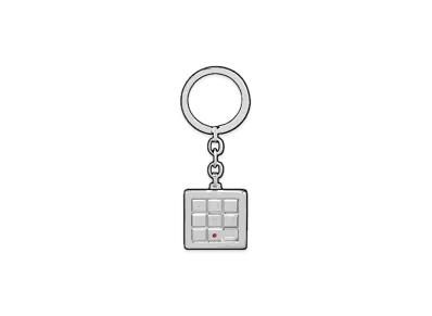 Supreme Puzzle Keychain "Silver"