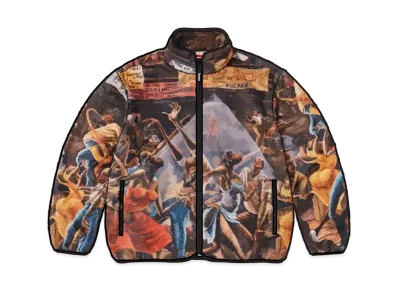 Supreme x Ernie Barnes Fleece Jacket "Multi"