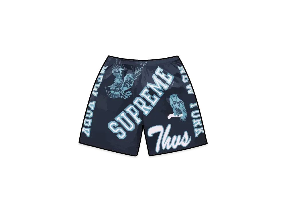 Supreme Varsity Mesh Short "Navy"