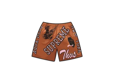 Supreme Varsity Mesh Short "Rust"