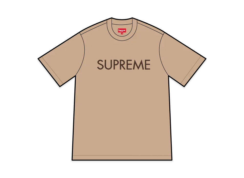 Supreme Capital S/S Top "Dark Tan"
