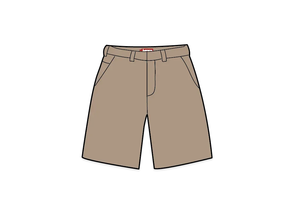 Supreme Work Short "Tan" (25SS)