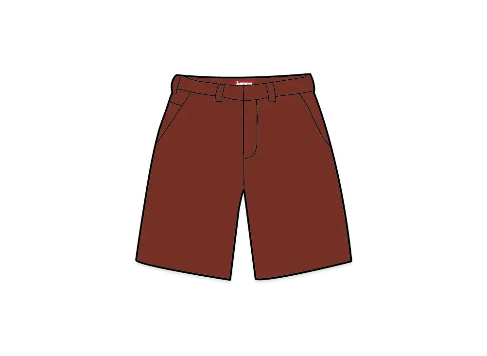 Supreme Work Short "Mahogany" (25SS)