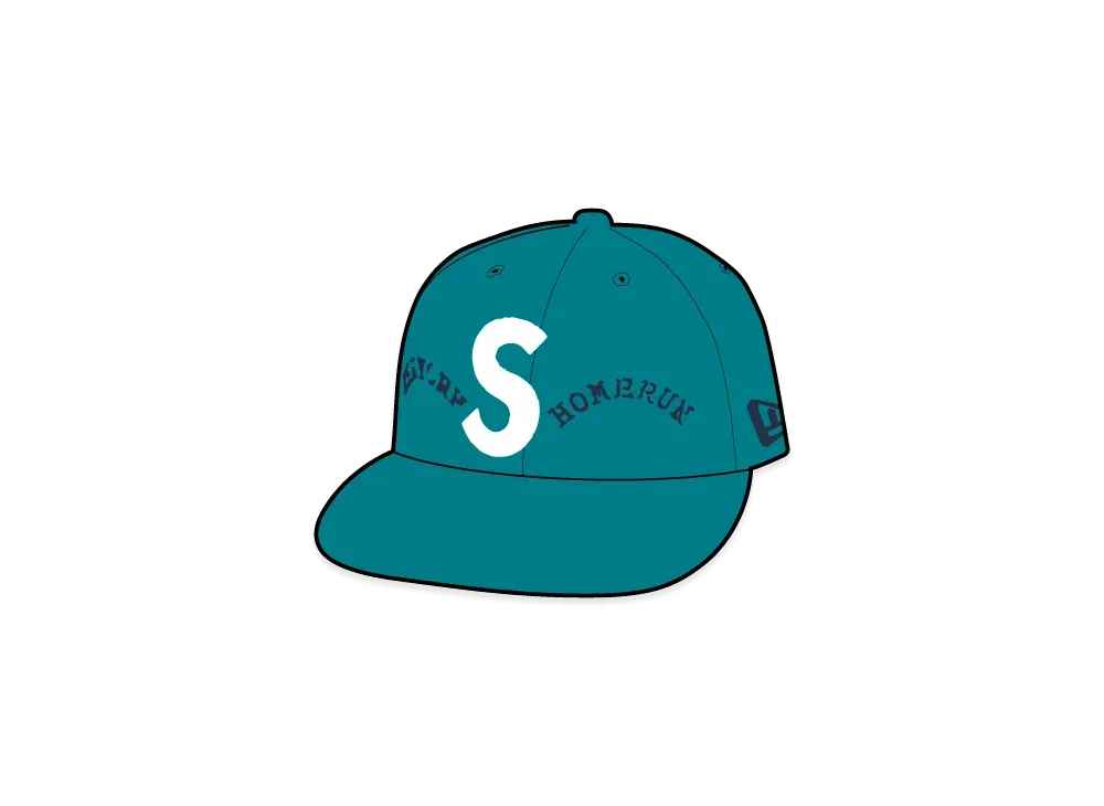 希少】Supreme Homerun S Logo New Era 1/8 黒 - メルカリ