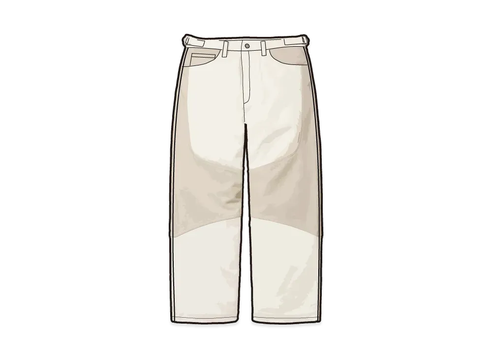 Supreme x Vanson Leathers Cordura Cotton Pant "White"
