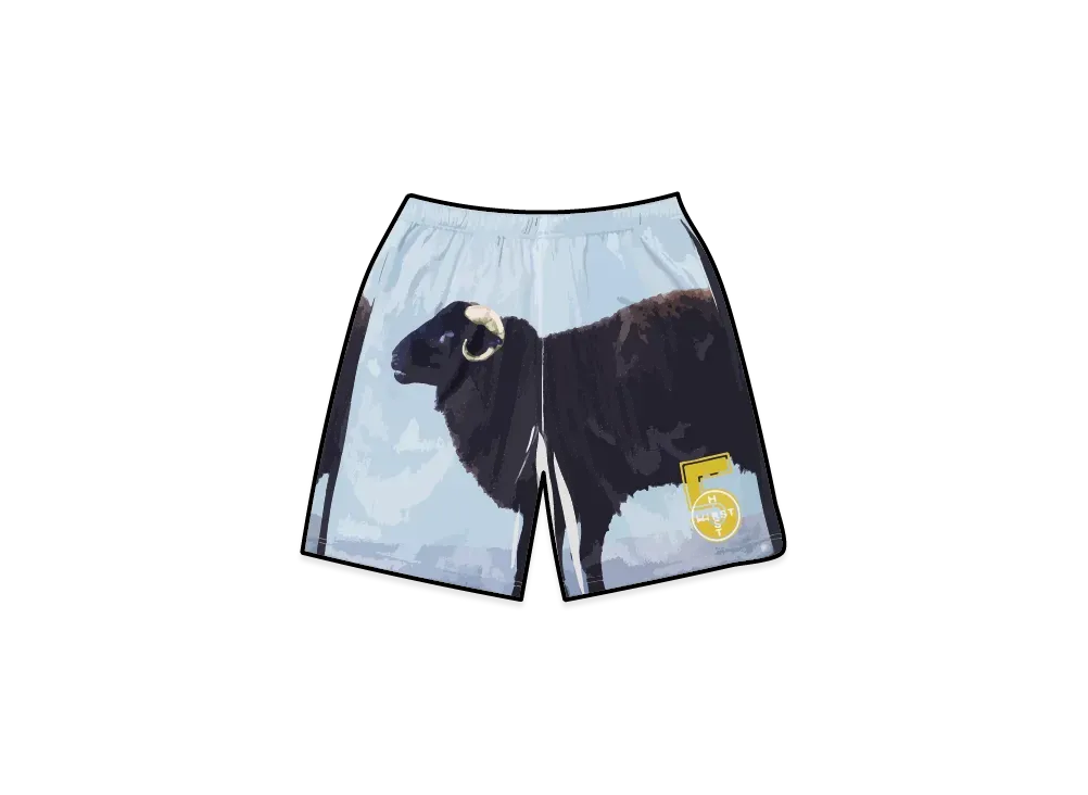 Supreme x Damien Hirst Soccer Short "Black"