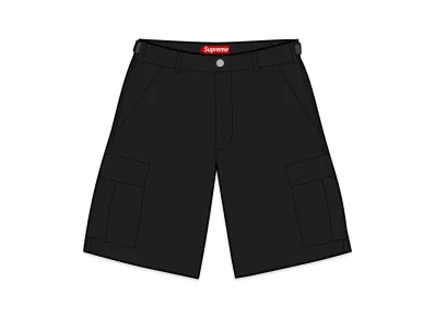 Supreme Cargo Short "Black"