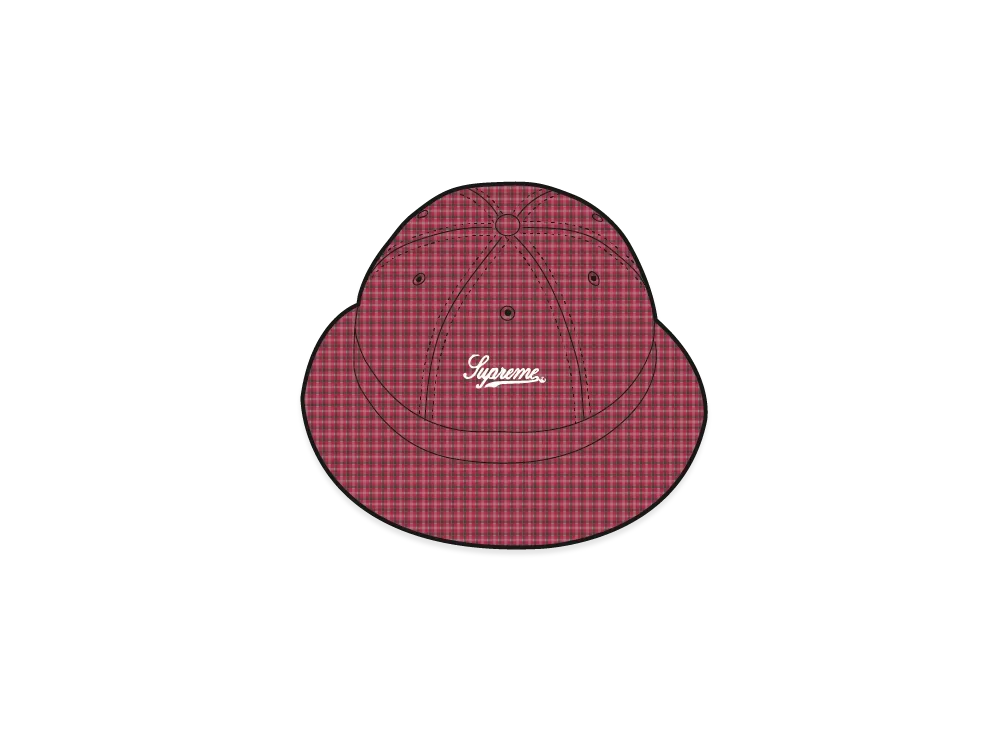 supreme Cordura® Plaid Bell Hat オリーブM/L Supreme Cordura Plaid Bell Hat (SS25) - $58