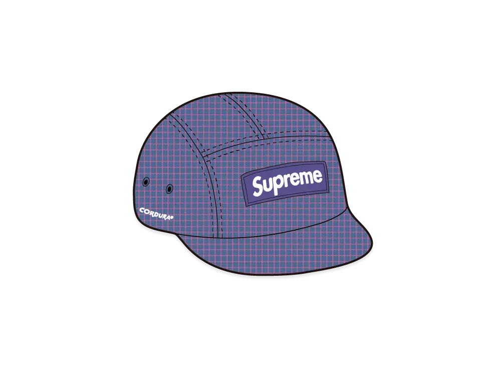 未使用 Supreme Cordura Camp Cap パープル 18ss Supreme シュプリーム 2024AW Corduroy Camp Cap コーデュロイ