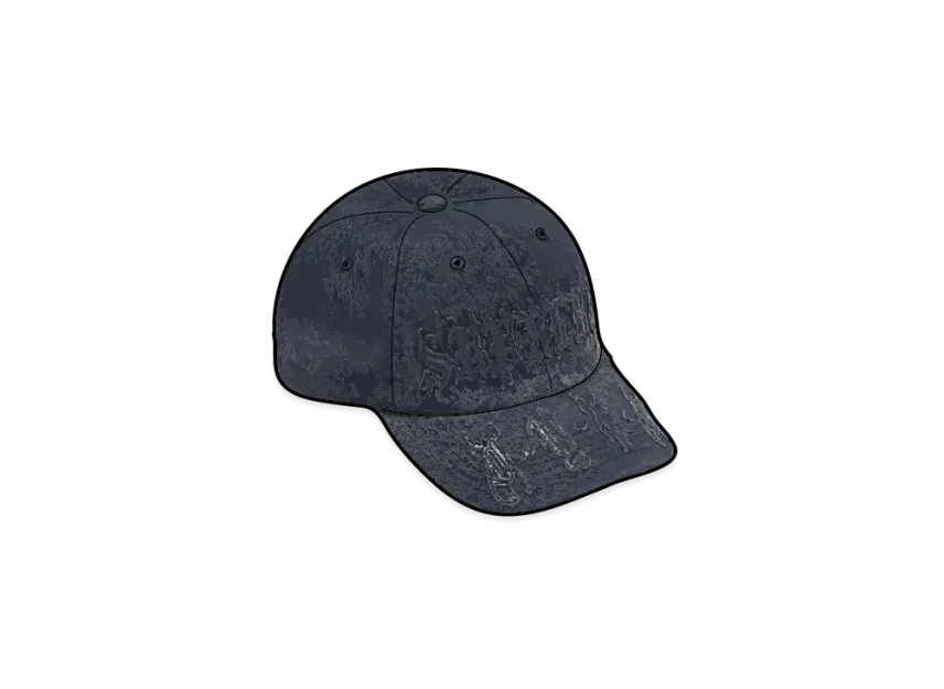 supreme Leather Applique 6-Panel ブラック Supreme Leather Applique supreme Leather Applique 6-Panel ブラック Supreme Leather Applique