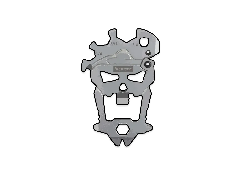 Supreme x SOG MacV Tool "Silver"