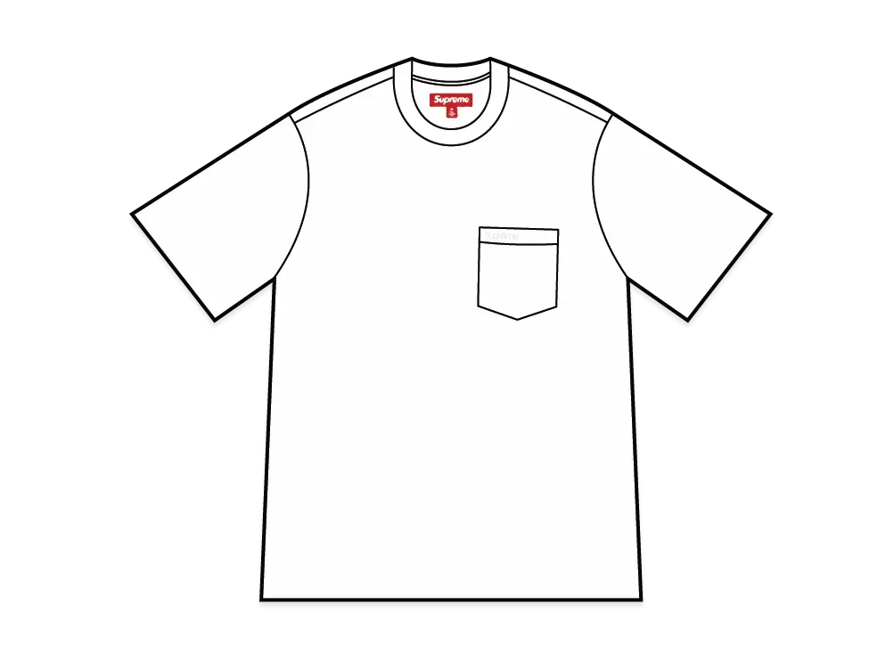 Supreme S/S Pocket Tee 